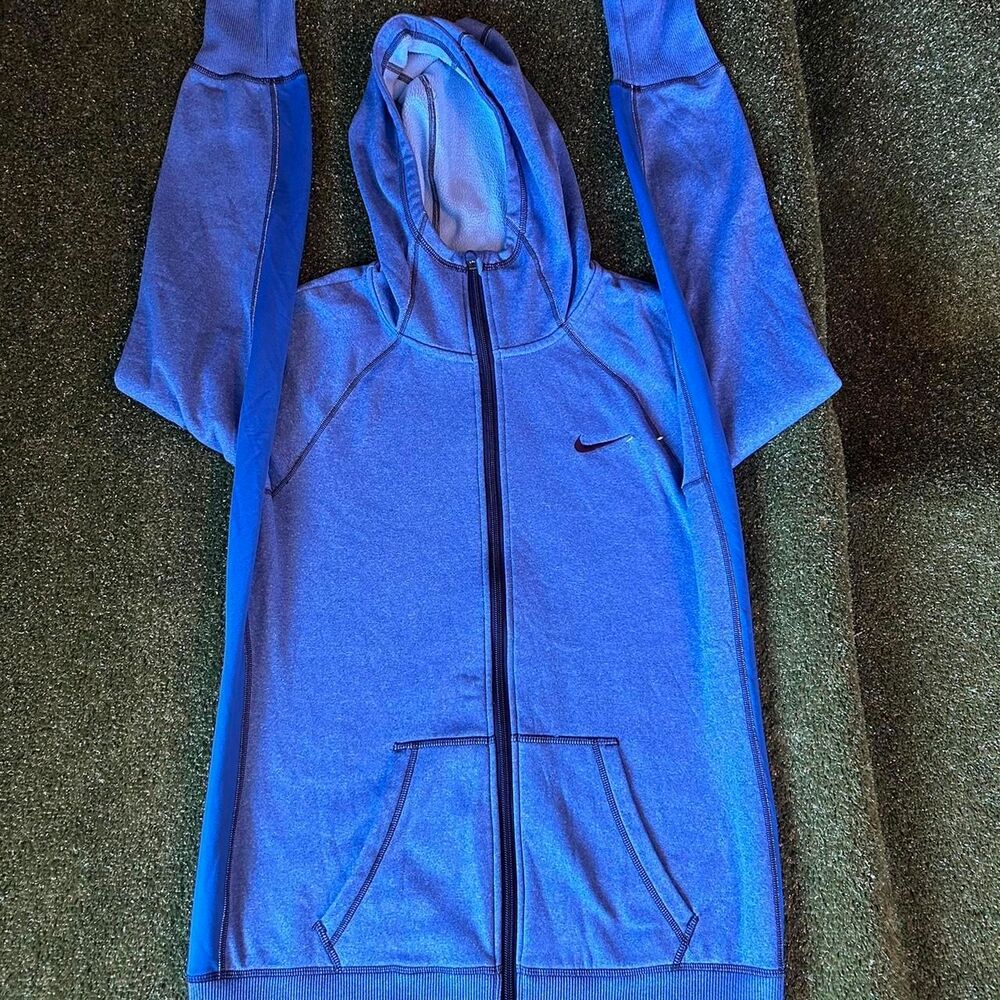 Nike Men's Blue Hoodie
